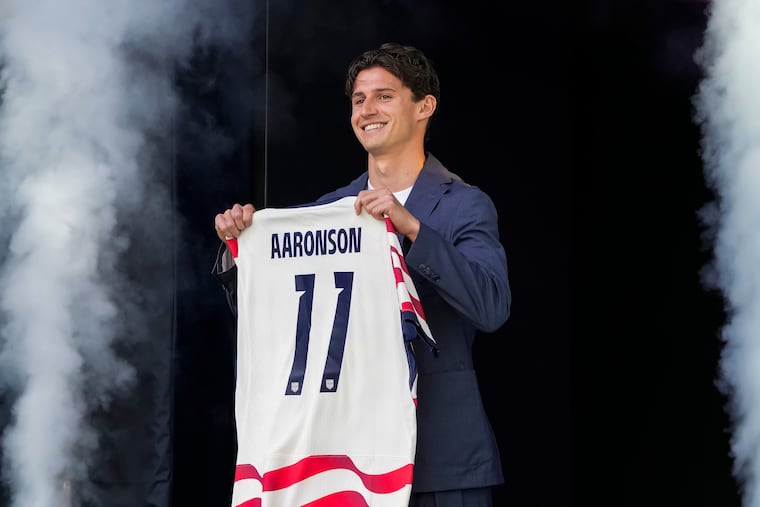 Medford's Brenden Aaronson is going to his second straight World Cup with the U.S. men's soccer team.
