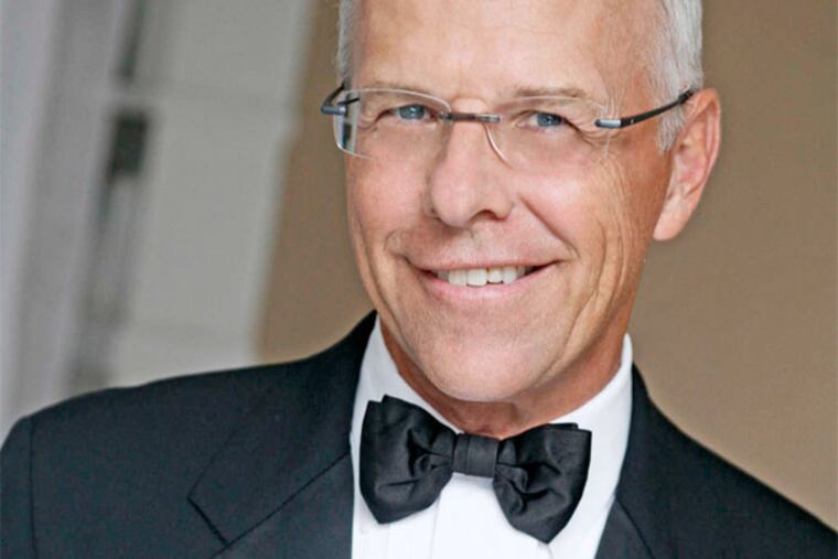 Michael Krajewski, music director-designate of the Philly Pops, was a highly amiable podium presence.