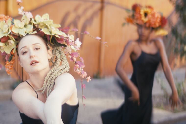 BalletX dancers Chloe Perkes (left) and Ashley Simpson perform Stephanie Martinez's choreography for the BalletX Beyond series.