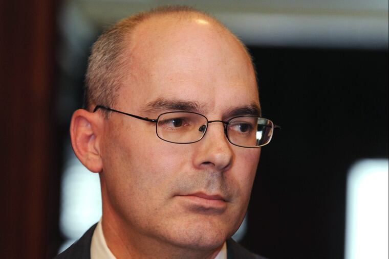 Former state prosecutor Frank Fina faces an ethics hearing in Philadelphia over his investigation of top Penn State officials.