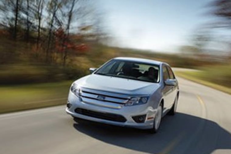 The 2010 Ford Fusion Hybrid. (AP Photo / Ford, Wieck)