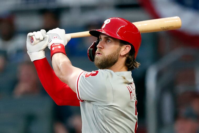 Phillies outfielder Bryce Harper isn't an All-Star this year, but his name still found its way to Cleveland.