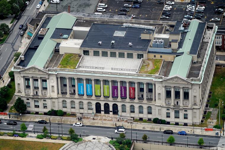 The Parkway Central Library of the Free Library of Philadelphia in Center City.