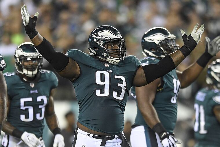 Eagles defensive tackle Tim Jernigan.
