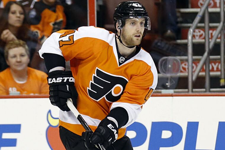 Flyers defenseman Andrew MacDonald. (Yong Kim/Staff Photographer)