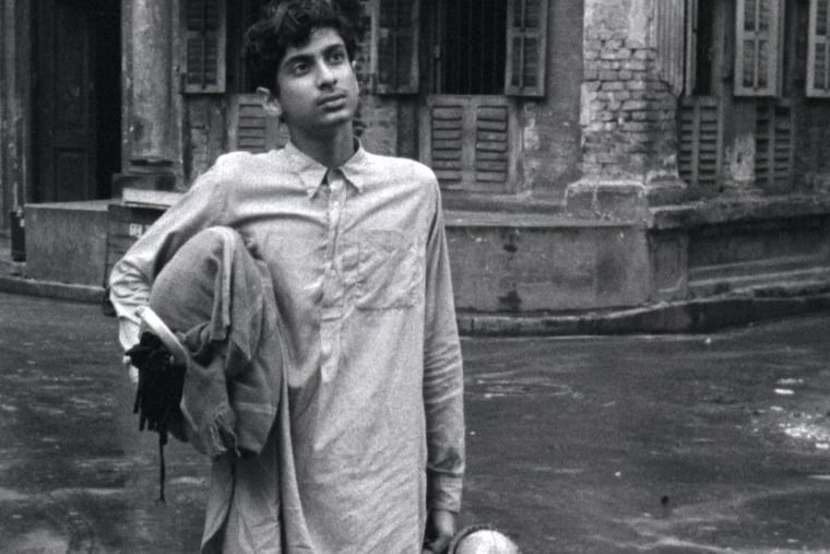 Smaran Ghosal as the adolescent Apu in Satyajit Ray's masterpiece. (Photo courtesy of Janus Films)