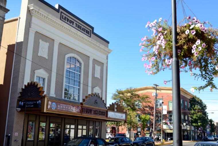The Levoy Theatre in downtown Millville September 25, 2013. Like many such theaters throughout South Jersey, the Levoy is the centerpiece of the revitalization effort, an historic old movie house that is breathing new life into a beleaguered former glass making town that is trying to evolve into an arts center. ( TOM GRALISH / Staff Photographer )