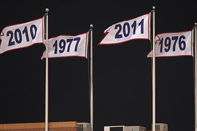 This year's Phillies team is arguably the best in franchise history. (David M Warren/Staff Photographer)
