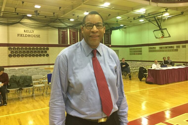 St. Joseph’s Prep assistant basketball coach and former UMBC head coach Randy Monroe.