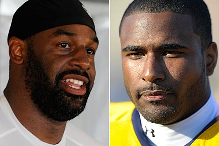 Donovan McNabb advised E.J. Manuel on the challenges that await in the coming months and years. (AP file photos)