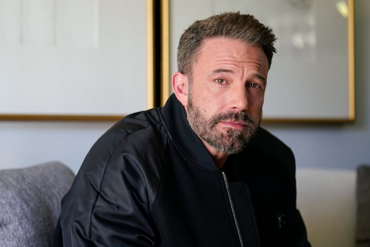 Ben Affleck poses for a portrait to promote the film "Air" on Monday, March 27, 2023, at the Four Seasons Hotel in Los Angeles. (AP Photo/Ashley Landis)