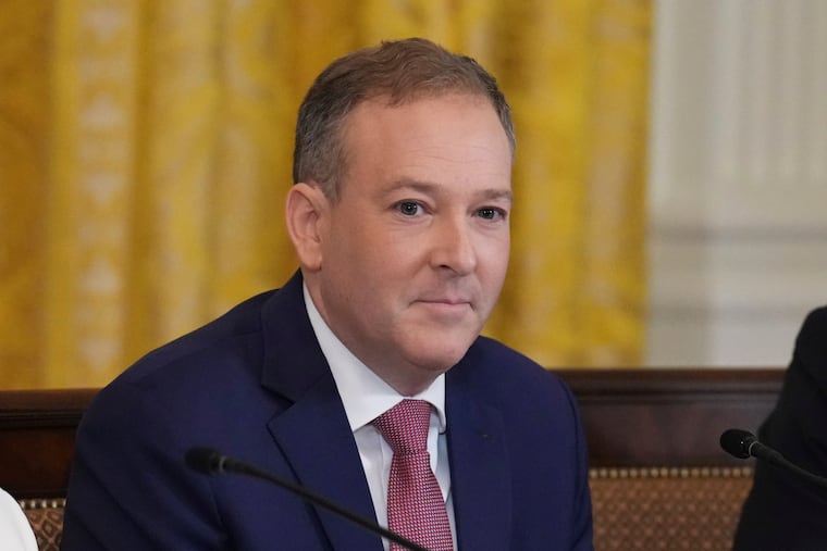 EPA Administrator Lee Zeldin in the East Room of the White House in May.