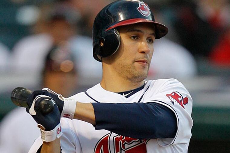 Grady Sizemore in an MLB uniform, circa 2011. (AP Photo/Amy Sancetta)