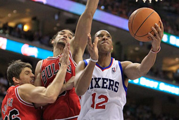 Evan Turner has averaged 15.7 points, 6.3 rebounds and 4 assists so far in the playoffs. (Ron Cortes/Staff Photographer)