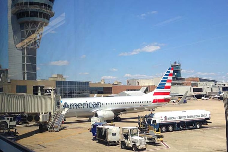 “At the six-year mark, we have yet to turn a profit on this route,” American’s Rhett Workman said. (Diane Mastrull/Staff)