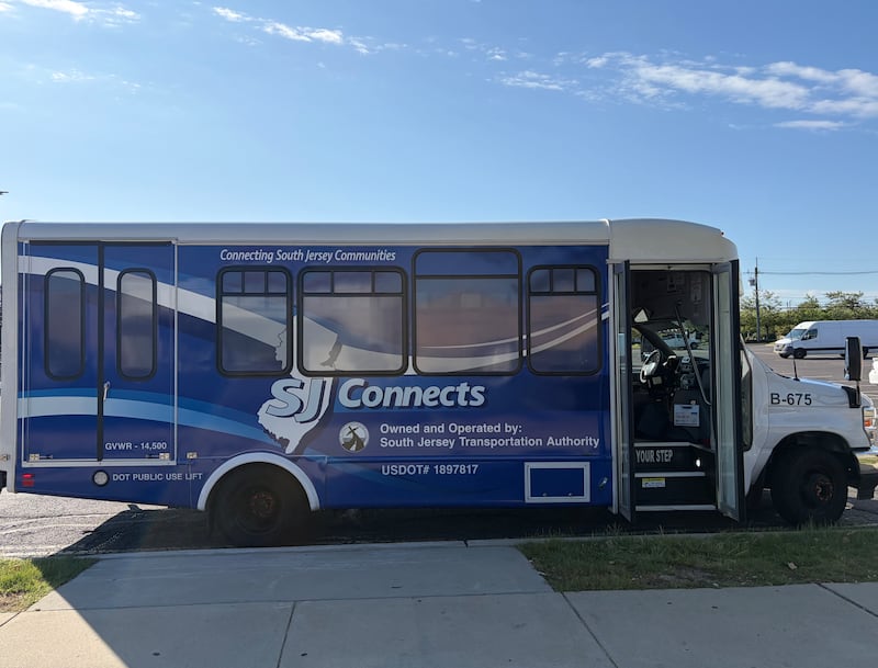 SJ Connects shuttle bus serving South Jersey