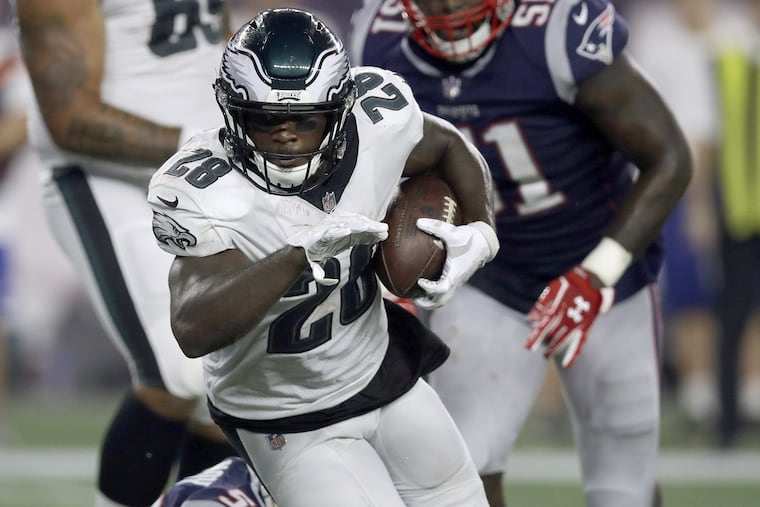 Wendell Smallwood appeared in 37 games as an Eagle from 2016-18.