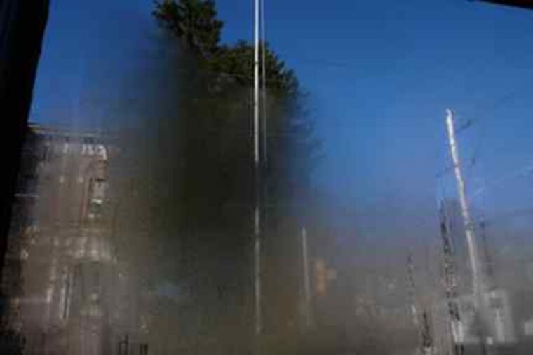 Stuart Shills' "Steamy Window, Late Summer Morning," at Chester Springs Studio.