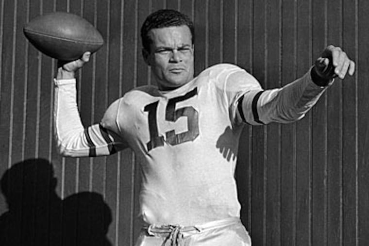 Steve Van Buren captured the NFL rushing title four times and retired in 1952 as the league's all-time leading rusher at that point. (AP file photo)