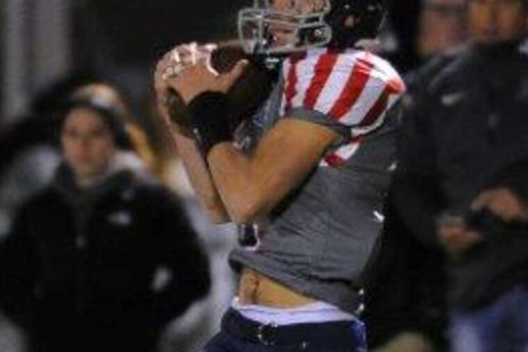 Baxter, a senior, helped the Hermits to a 9-1 record this season. ANDY LEWIS