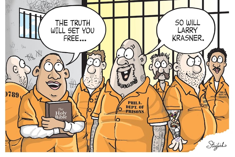 Homicides in Philly jumped up 55% alone the first five weeks of 2021 compared to last year, under Larry Krasner's watch.