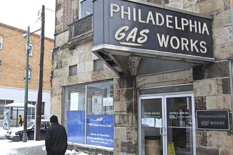 A Philadelphia Gas Works satellite office at 1601 S. Broad St. in Philadelphia.
