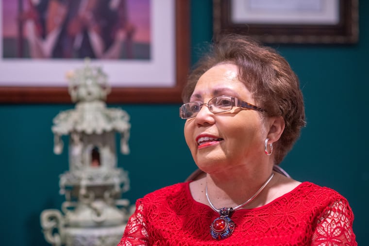 Marion T. Lane speaks about her research into her ancestry as a descendant of African American soldiers from American Revolutionary War, War of 1812, and the Civil War at in her home in Buckingham.