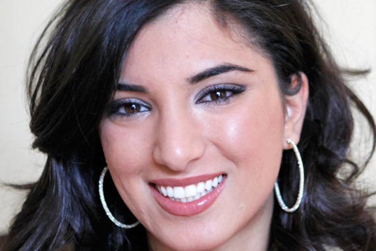 Francesca Ruscio, 19, of Jamison, Bucks County, is a broadcast journalist student at Temple University