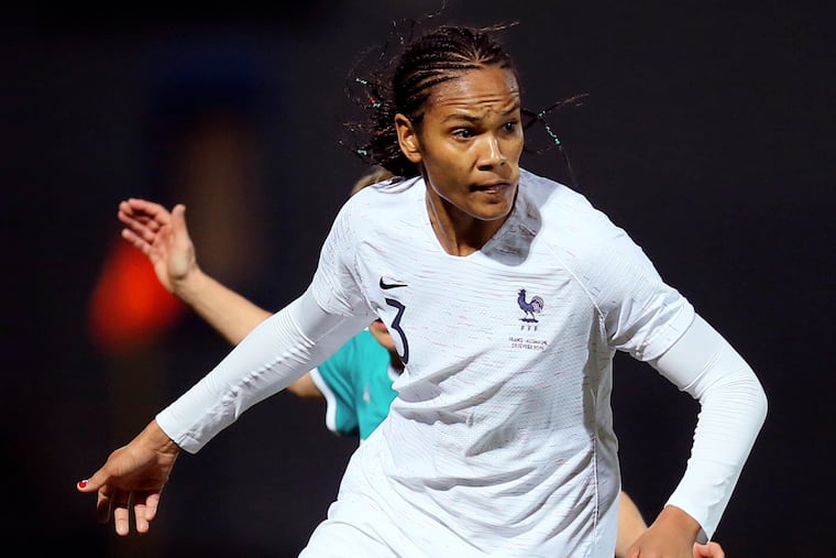 Wendie Renard is one of the stars of France's women's soccer team.