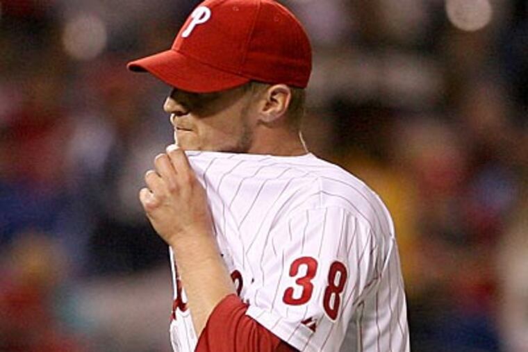 Kyle Kendrick has a 17.47 ERA so far this season. (Charles Fox / Staff Photographer)