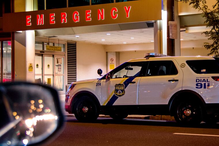 The Emergency Room entrance to Hahnemann University Hospital on Vine Street June 27, 2019.