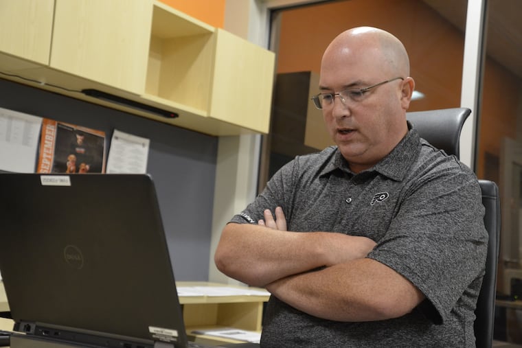 Flyers assistant GM Brent Flahr oversees the team's draft. The draft lottery will be held Wednesday.