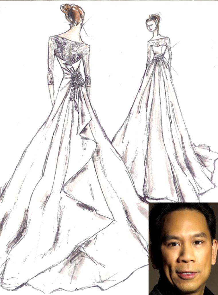 For Princess Kate Middleton, imagining a wedding gown