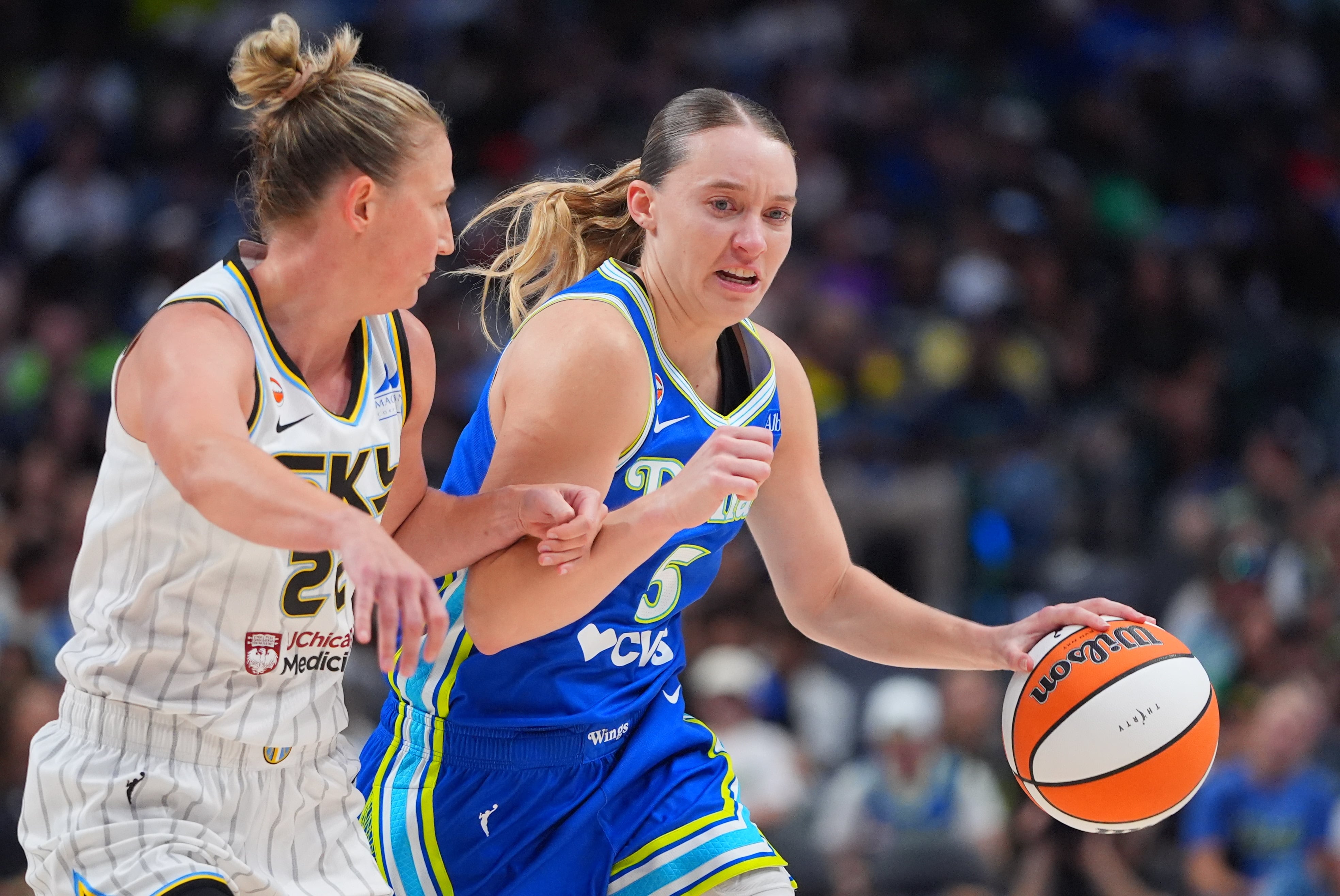 Bueckers' 22 points, 11 rebounds help Wings beat Sky 96-81, extend win streak to 5 games