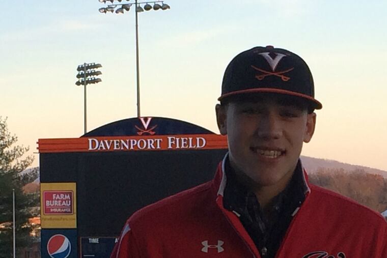 Mike Siani, Penn Charter freshman outfielder.