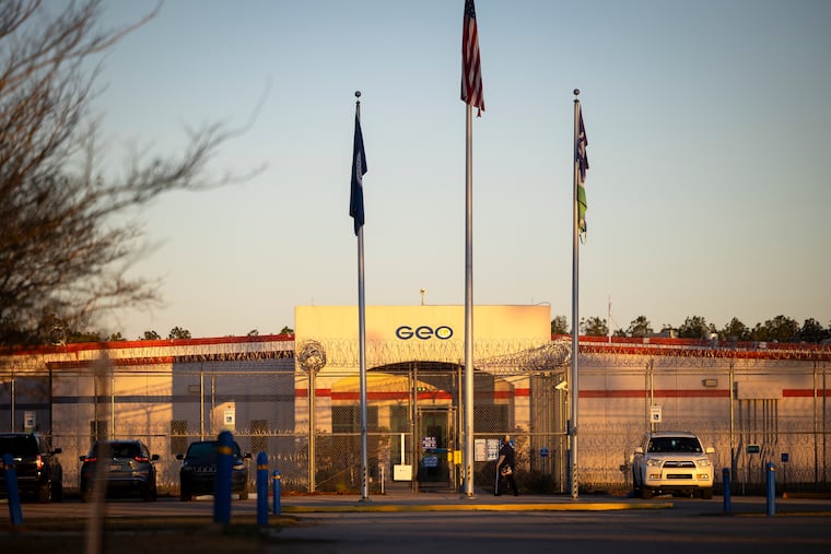 FILE — An Immigration and Customs Enforcement detention center in Jena, La., March 11, 2026. Camila Toro de Paula, a transgender woman from Venezuela, said she has endured assault while in the federal immigration detention center for men. (Annie Mulligan/The New York Times)