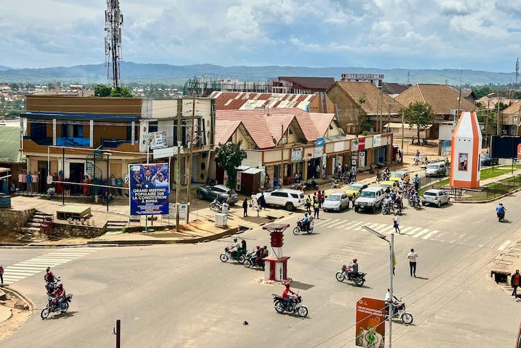 Bunia, where Ebola outbreaks have been confirmed, is the capital of Ituri province, Congo.