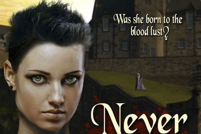 Joanne McLaughlin's "Never Before Noon": Detail from the book jacket.