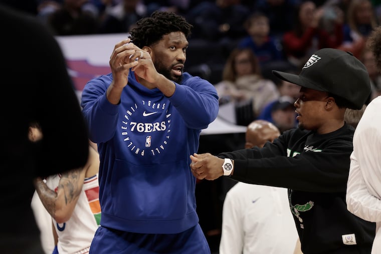 Sixers star Joel Embiid will miss his sixth straight game as he manages a knee injury.