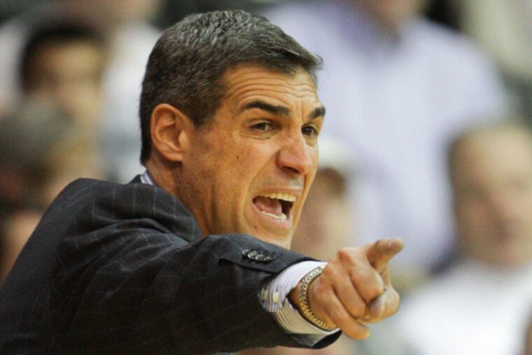 Villanova head coach Jay Wright. (Steven M. Falk/Staff Photographer)