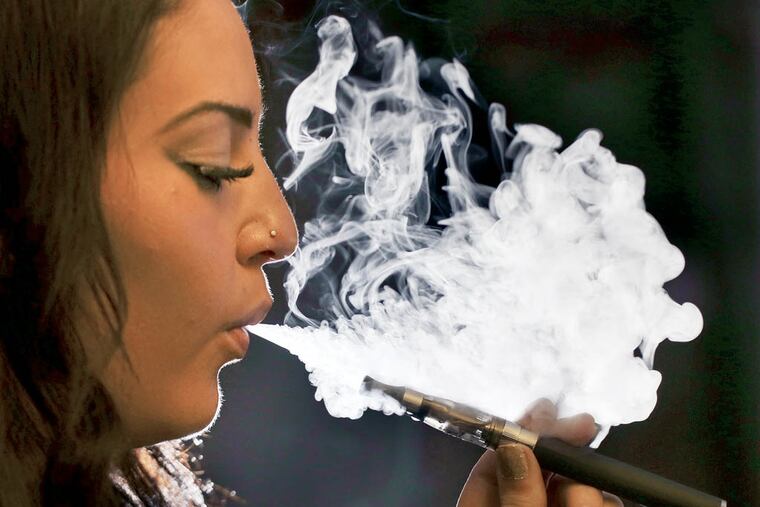 Just like the city's $2-per-pack tax on tobacco cigarettes that went into effect a couple weeks ago, a new $2 tax on e-cigs introduced in City Council would go to the public schools.