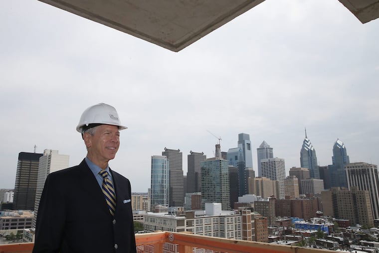 Carl Dranoff on the 18th floor of One Riverside on May 24, 2016.
