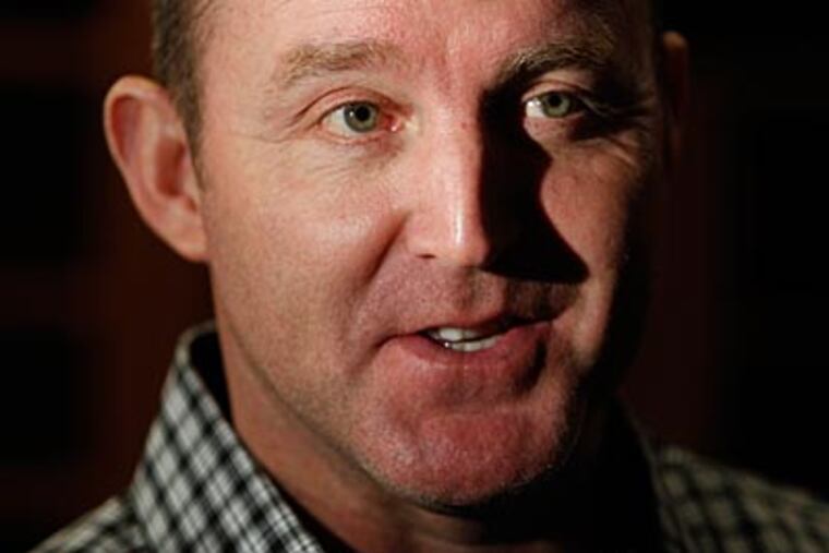 "The one thing I will say is that the work I put in, nothing will be unturned," Jim Thome said. (Alejandro A. Alvarez/Staff Photographer)