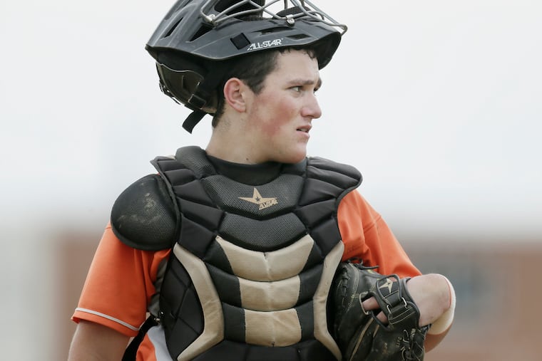 Senior catcher Tim Haverstick is the leader of the surprising Cherokee baseball team.