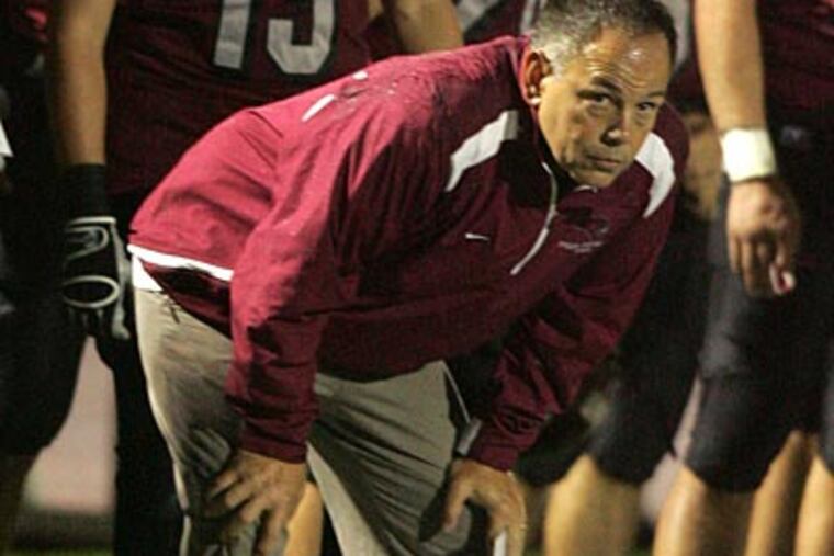 Gil Brooks coaches St. Joseph's Prep to five Catholic League championships. (David Swanson/Staff Photographer)