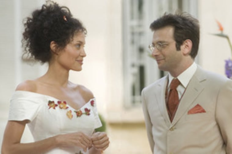 Angelia Jolie and Dan Futterman play Mariane and her husband, Daniel Pearl, in the film about the journalist's murder.