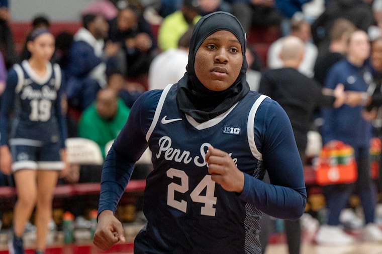 Shayla Smith became the city's all-time scoring leader in high school basketball and returned to Philly with her Penn State teammates to beat St. Joseph's on Sunday.