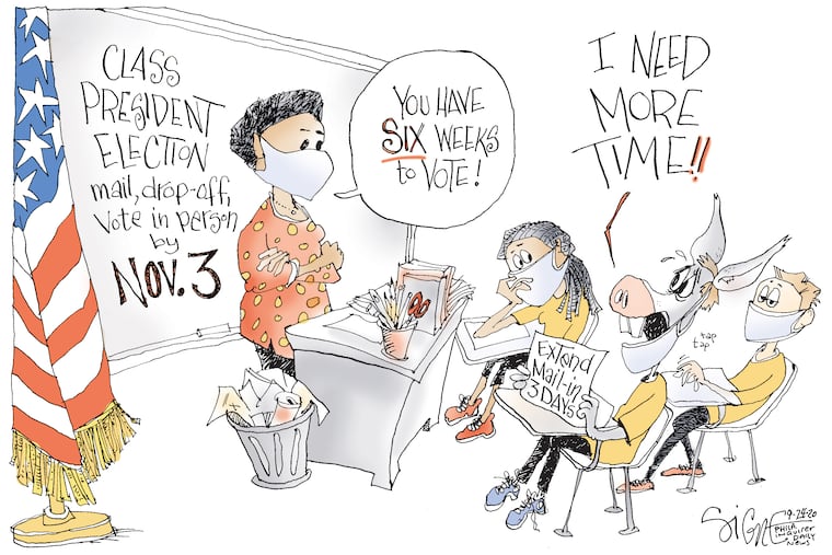 This election: vote on time.