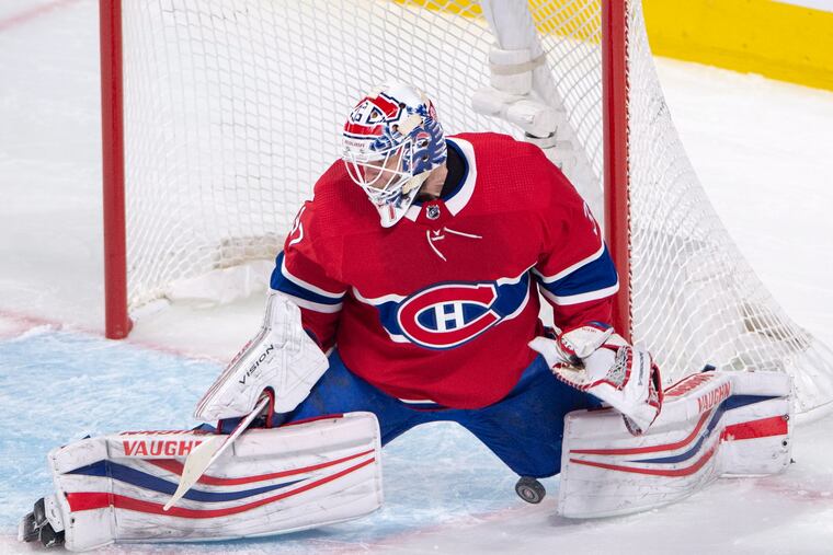 Antti Niemi is expected to start in net for the Montreal Canadiens against the Philadelphia Flyers on Saturday night.
