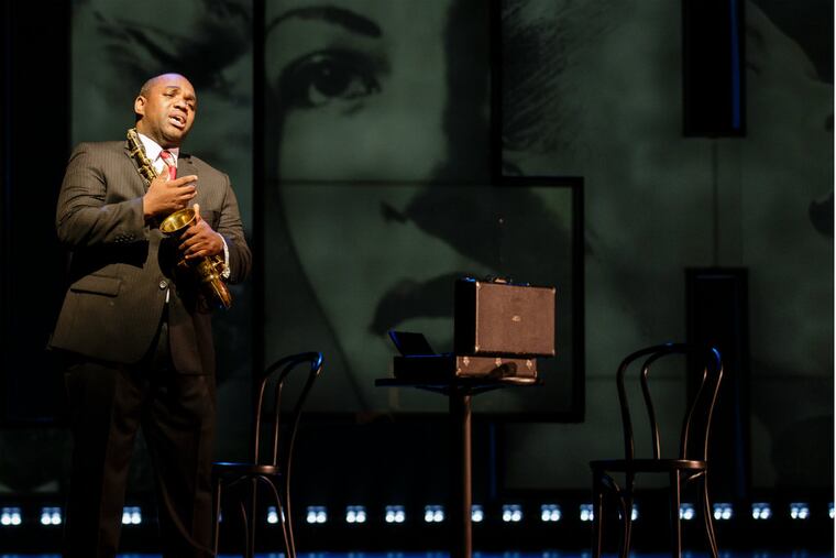 Lawrence Brownlee sings the part of jazz icon Charlie 'Bird' Parker in 'Charlie Parker's Yardbird.' (Photo courtesy of Oprea Philadelphia)